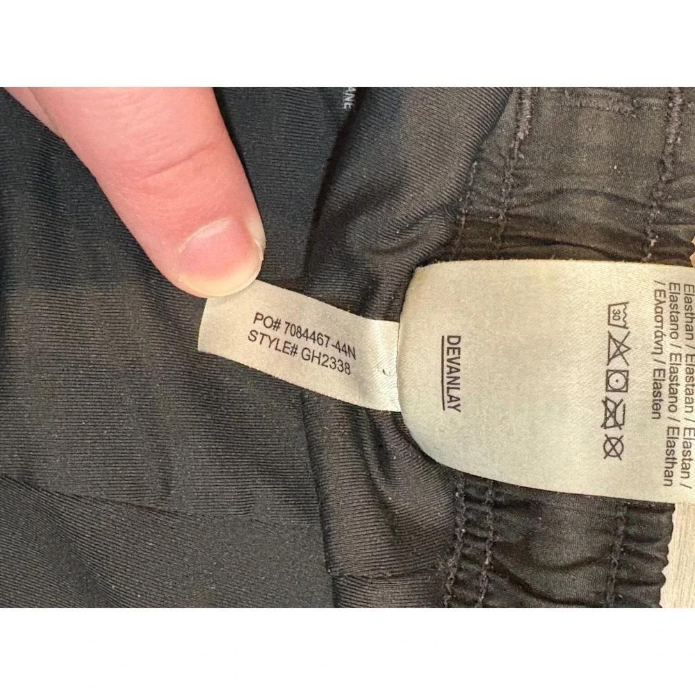 Lacoste Sport Athletic Shorts Integrated Liner‎ Black Size 6